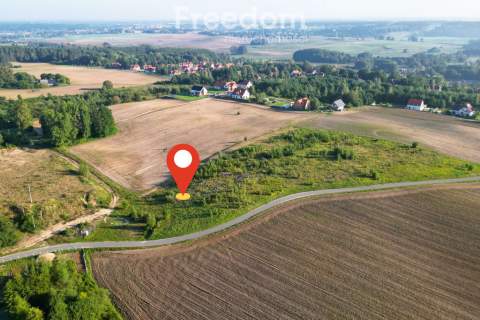 Działka z możliwością podziału w Rusi