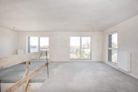 Dwupoziomowy apartament, 3 tarasy, ostatnie piętro, panorama