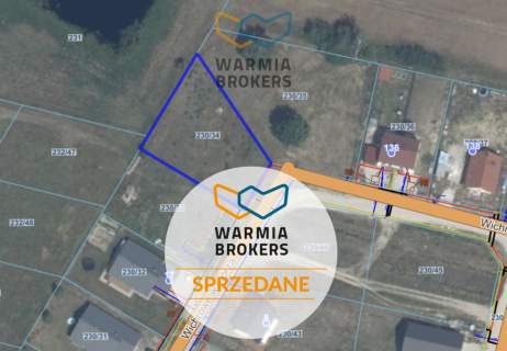 Działka z pozwoleniem na budowę Klebark Mały