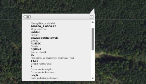Sprzedam/Wynajmę 14h lasu w tym 8 tyś suchego nieużytku