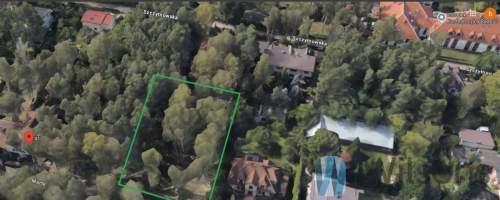 Warszawa Wawer działka 1500 m przy lesie MPZP