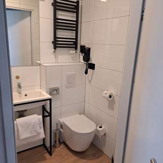 Pokój o pow. 16,26 m2 w hotelu ARCHE w Lublinie.