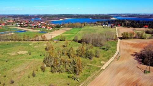 Wyjątkowe działki budowlane nad jeziorem Jagodne - Kozin gm Giżycko