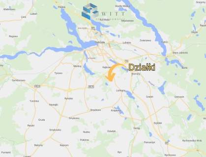 Działki budowlane przy Ostródzie