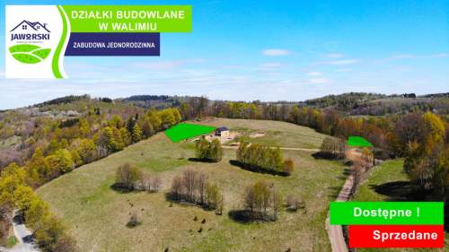 DZIAŁKI BUDOWLANE WALIMIU UL. KRÓLOWEJ JADWIGII