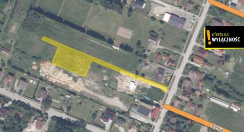 Działka budowlana Tumlin Wykień, 850 m2