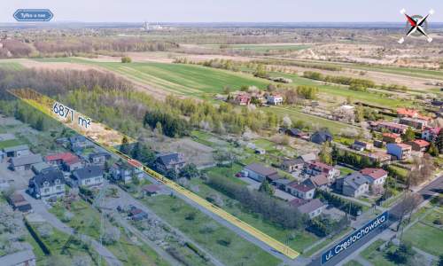 Jaskrów działka rolno-budowlana cisza spokój