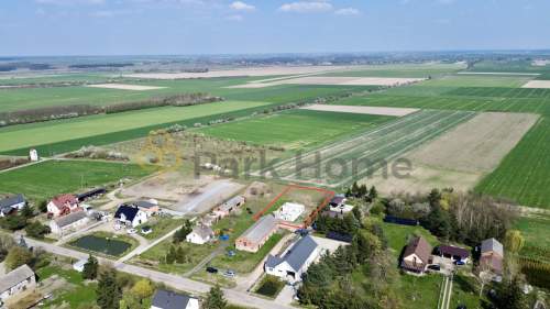 Działka 1521 m2 z rozpoczętą budową