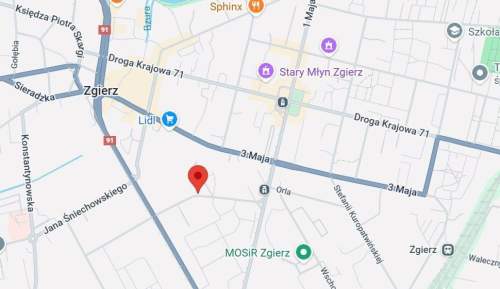 DZIAŁKA USŁUGOWA MPZP 2U ZGIERZ