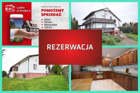 Atrakcyjny dom wolnostojący, blisko rzeka, las.