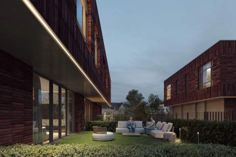 Ekskluzywny z ogrodem na Woli, kameralna, cicha okolica