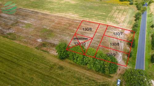 Działka budowlana w Jezierzanach 856 m2 na sprzed