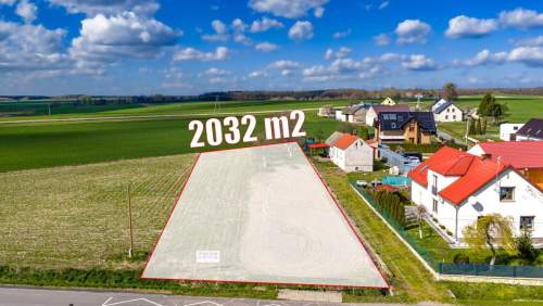 Działka mieszkaniowa Widów blisko Gliwic 0.2ha