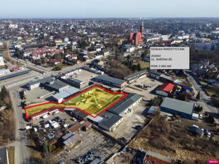 Działka inwestycyjno-usługowa w centrum Zgierza
