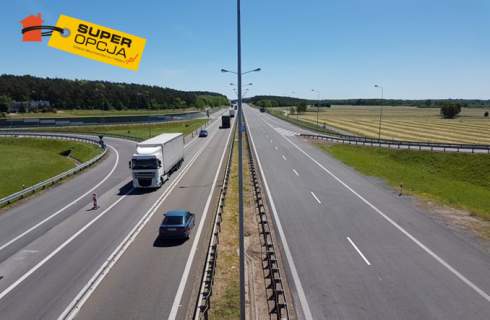 działka ustawna przy węźle A4