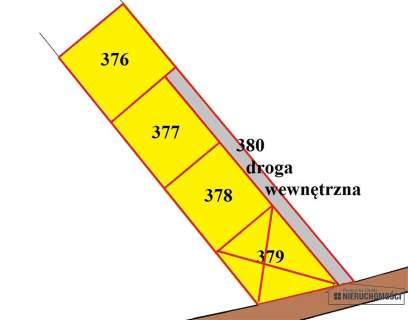 70 km od Szczecina działka budow. - 2 km od Jezior