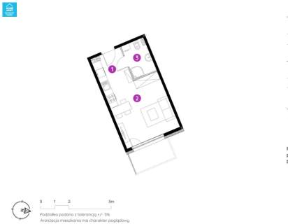 Apartament inwestycyjny przy wodzie w centrum