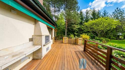 Działka 9130 m2 zabudowana domem 156 m2