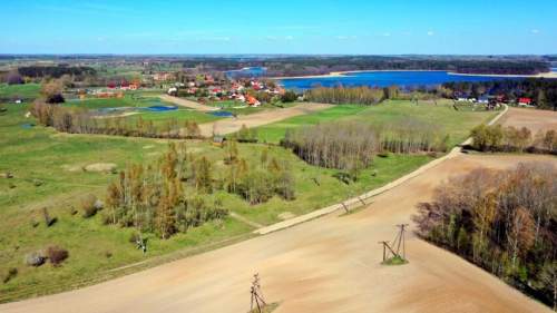 Wyjątkowe działki budowlane nad jeziorem Jagodne - Kozin gm Giżycko
