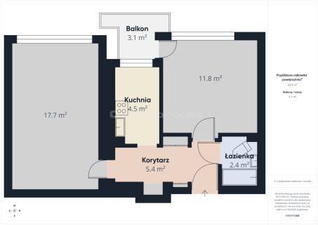 Śródmieście, 2/3 pokoje, słoneczne,balkon, zieleń.
