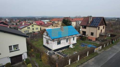 Dom w stanie surowym w Kamieńcu Ząbkowickim