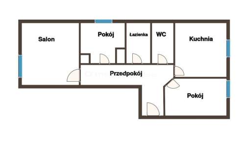 3 pok 70 m Parter Hetmańska Zielona okolica