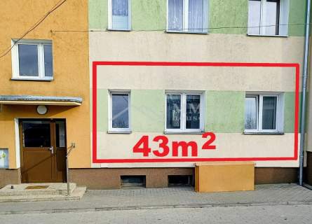 Mieszkanie 43m2 PARTER, Centrum, media z miasta