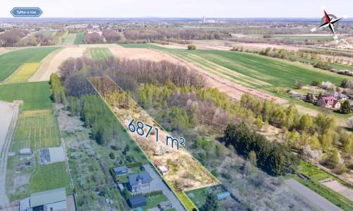 Jaskrów działka rolno-budowlana cisza spokój