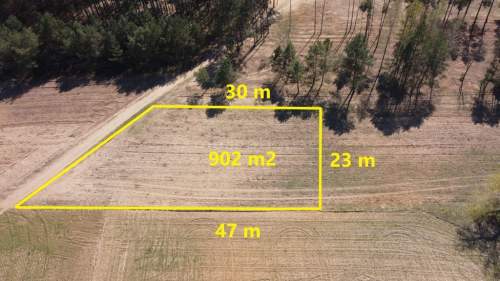 Działka budowlana na sprzedaż, 902 m2, Rogóźno