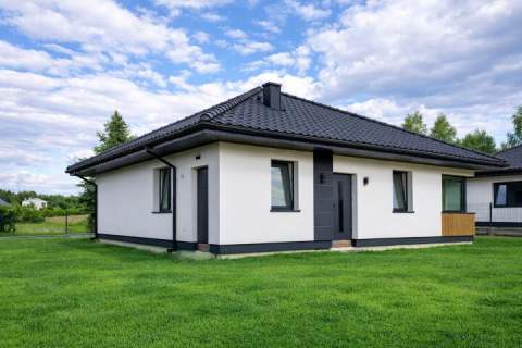 Wyjątkowy, nowoczesny dom parterowy na Mirowie