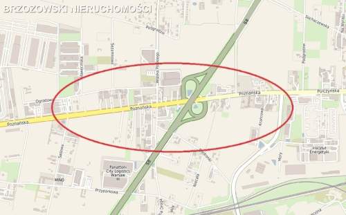 Jawczyce, 2,7 ha, węzeł Mory, blisko od S8