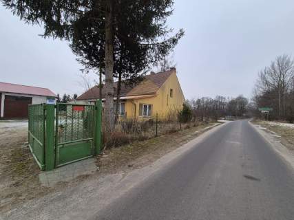Gospodarstwo rolne ze stawem