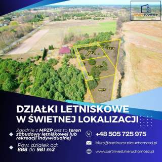 Twoja działka nad Narwią - MPZP. Cisza i natura