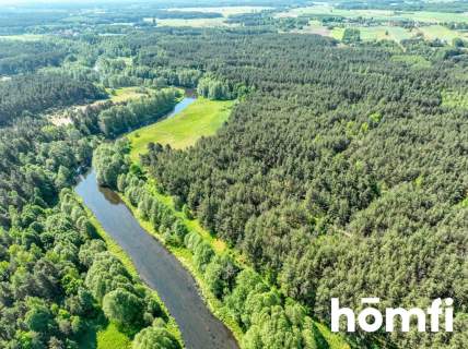 Działki leśne nad rzeką Wdą
