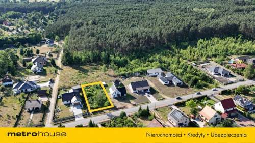 Działka budowlana na sprzedaż, 1153 m2, Brzóza