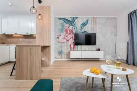 Wiślane Tarasy 2.0 Apartament 49 m2 z Balkonem