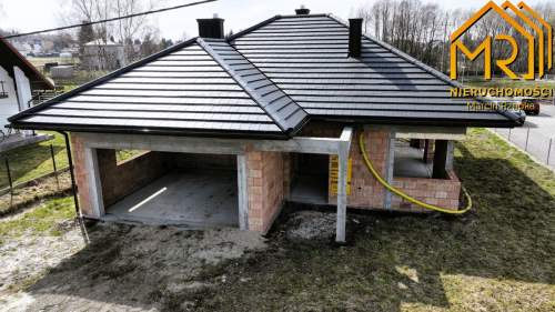Dom w stanie surowym otwartym   Pogórska Wola
