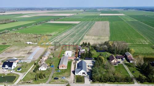 Działka 1521 m2 z rozpoczętą budową