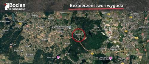 Uzbrojona działka Spokojna okolica Sulmin 