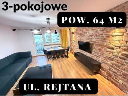 SPRZEDAM - ul. Rejtana -- 3-pokojowe z dużym balkonem