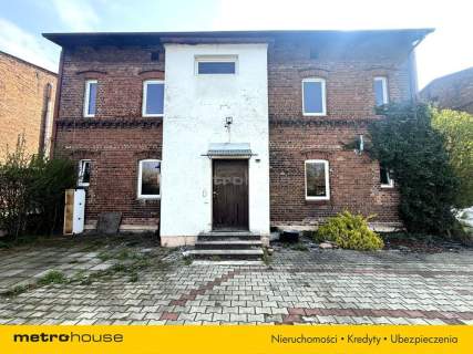 Dom z cegły Kończyce Zabrze, działka 1277 m2.