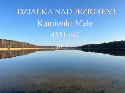 Działka nad jeziorem z gotowym projektem domków