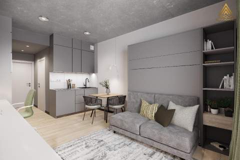 NOWE, wykończone, tramwaj, balkon, Lobby