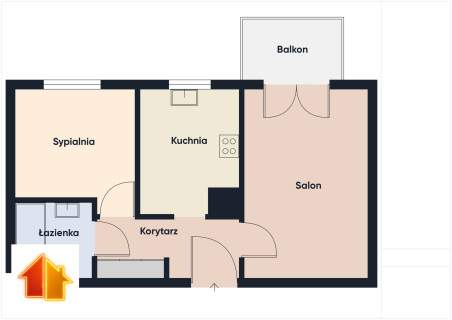 Nowe 2-pokojowe mieszkanie pod klucz 45 m Garaż w cenie