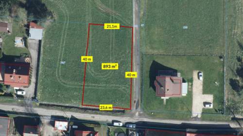 Działka budowlana Wierzbie 893m2