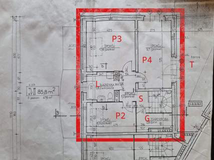 Mieszkanie dwupoziomowe z tarasem i balkonem