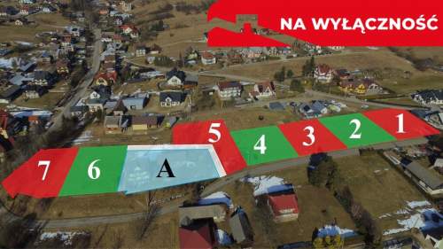 Wymiarowe działki budowlane w Krośnicy
