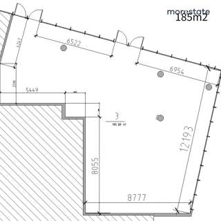 3 lokale 102, 185 i 280 m2 do adaptacji/Dębniki