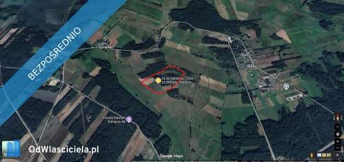 Grunty rolne Ł4 2.16ha Ruda Wolińska 08-117 23km od Siedlec O