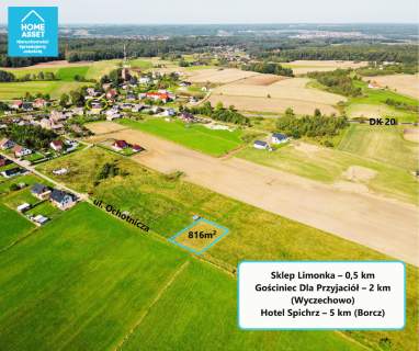 Działka 22 km od Gdańska